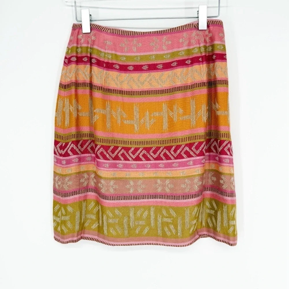The‎ Limited Blanket Skirt Tribal Print Women's Size S Festival Style